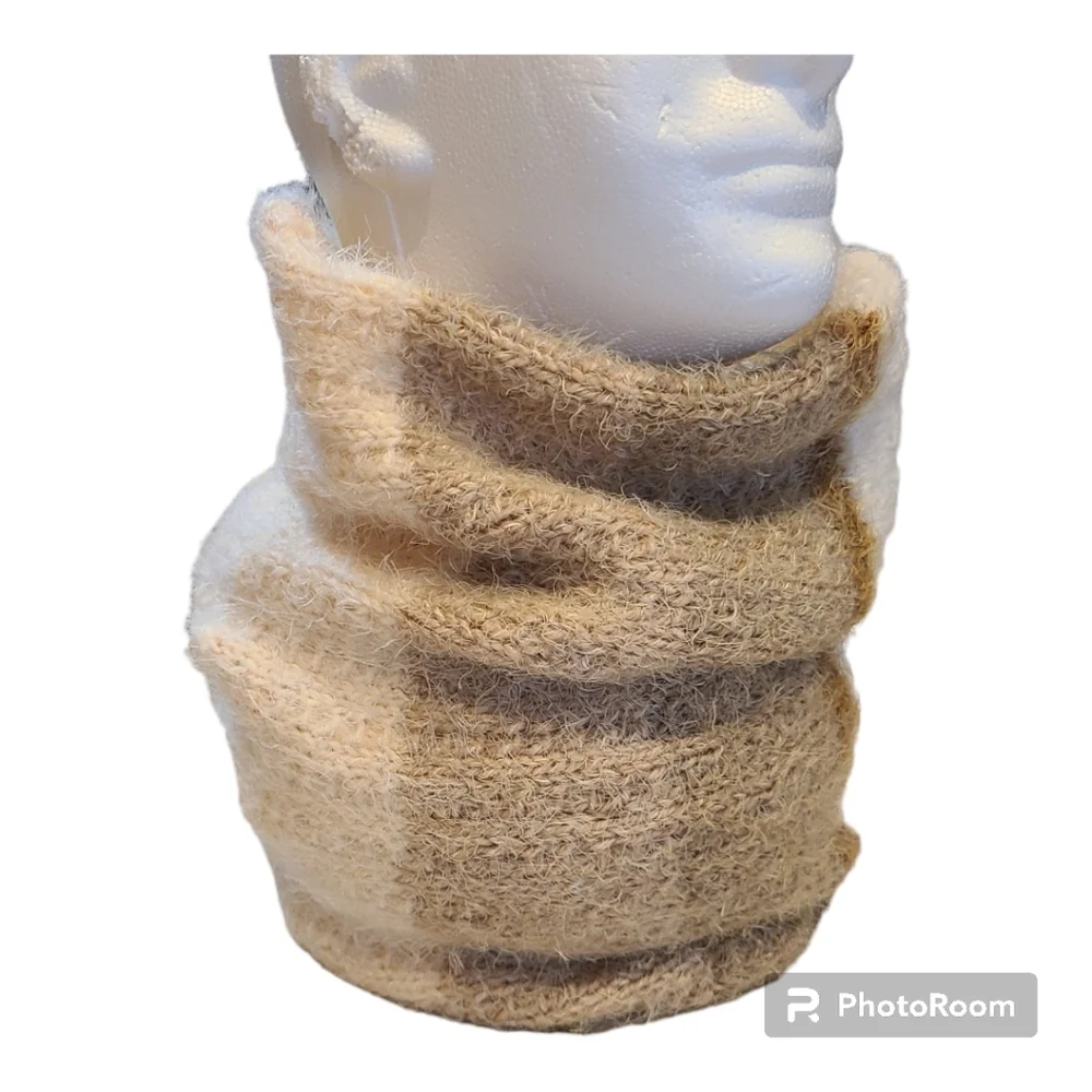 Infinity scarf Infinite tube scarf Neck warmer Loop scarf Hooded Easy care